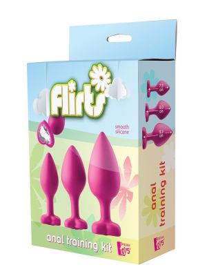 FLIRTS ANAL TRAINING KIT GEM STONE PINK