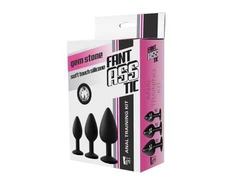 FANTASSTIC ANAL TRAINING KIT WHT STONE