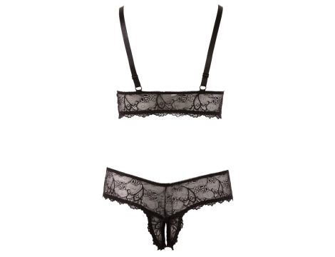 Bra and String black XL - 7