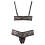 Bra and String black XL - 8