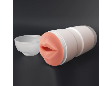 Sex In A Can Mouth Stamina Tunnel - Vibrating - 5