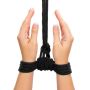 10 meters Fetish Bondage Rope Black - 4