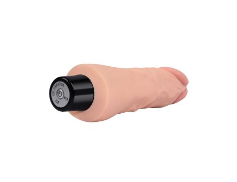 7"" REAL SOFTEE Vibrating Dildo - 3