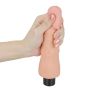 7"" REAL SOFTEE Vibrating Dildo - 5