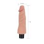 7"" REAL SOFTEE Vibrating Dildo - 8