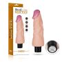 7"" REAL SOFTEE Vibrating Dildo - 9