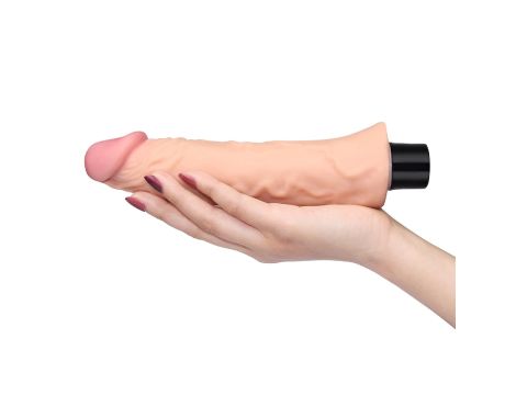 8"" REAL SOFTEE Vibrating Dildo - 5