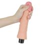 8"" REAL SOFTEE Vibrating Dildo - 5