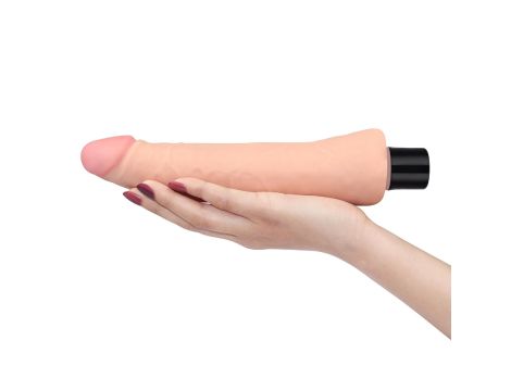 9"" REAL SOFTEE Vibrating Dildo - 5