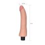 9"" REAL SOFTEE Vibrating Dildo - 8