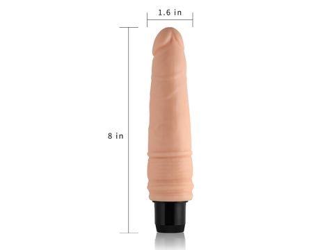 7.5'' Xtreme Feel Cyberskin Vibrator - 6