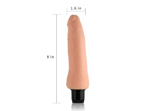 8'' Xtreme Feel Cyberskin Vibrator - 6