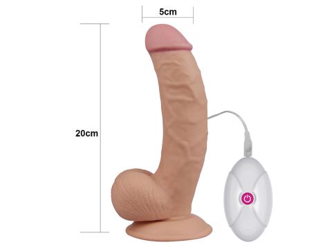 8.5"" The Ultra Soft Dude Vibrating - 2