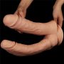 12'' Realistic Mega Double Dildo - 8