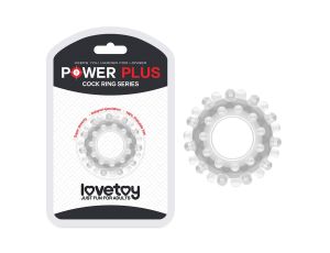 POWER PLUS Cockring Clear