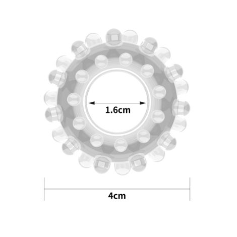 POWER PLUS Cockring Clear - 2