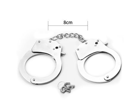 Fetish Pleasure Metal Handcuffs - 5