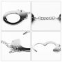 Fetish Pleasure Metal Handcuffs - 5