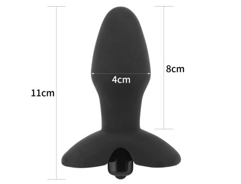 Vibrating Rocket Teaser Black - 2