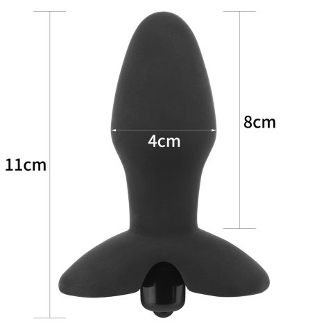 Vibrating Rocket Teaser Black - 2