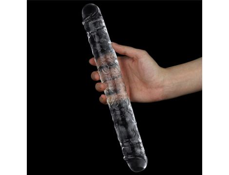 Flawless Clear Double dildo 12'' - 5