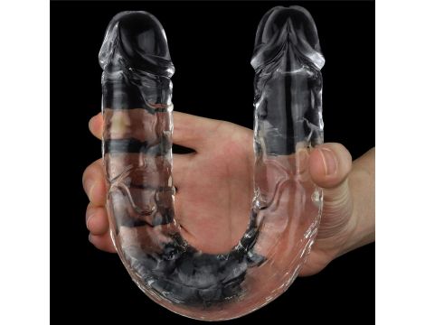 Flawless Clear Double dildo 12'' - 6