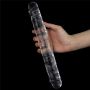 Flawless Clear Double dildo 12'' - 6