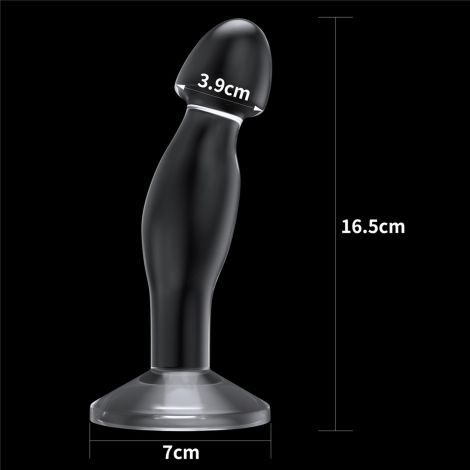 Flawless Clear Prostate Plug 6.5'' - 7