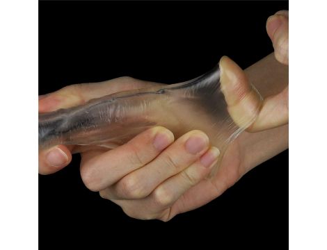 Flawless Clear Penis Sleeve Add 1'' - 6