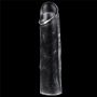 Flawless Clear Penis Sleeve Add 1'' - 11