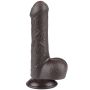 7'' Sliding Skin Dual Layer Dong Black - 4