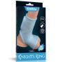 Vibrating Silk Knights Ring with Scrotum Sleeve (Blue) - 2