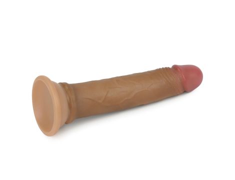 7'' Dual layered Platinum Silicone Cock - 5