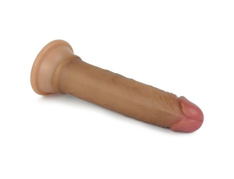 7'' Dual layered Platinum Silicone Cock - 6