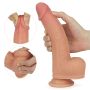 8.5"" Dual layered Silicone Rotating Nature Cock Anthony - 7