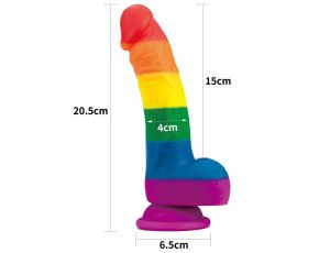 8'' Prider Dildo - image 2