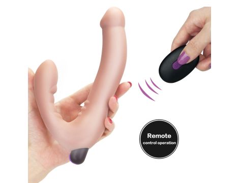 Rechargeable IJOY Strapless Strap on - 3