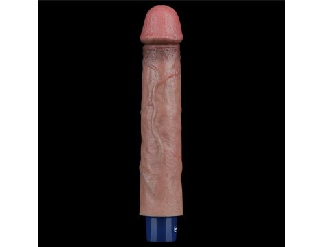 9" REAL SOFTEE Rechargeable Silicone Vibrating Dildo