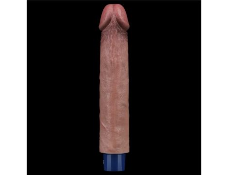 9" REAL SOFTEE Rechargeable Silicone Vibrating Dildo - 2