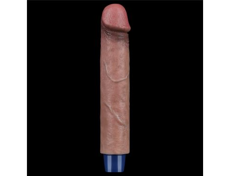 9" REAL SOFTEE Rechargeable Silicone Vibrating Dildo - 3