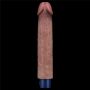 9" REAL SOFTEE Rechargeable Silicone Vibrating Dildo - 3