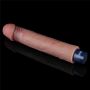 9" REAL SOFTEE Rechargeable Silicone Vibrating Dildo - 8