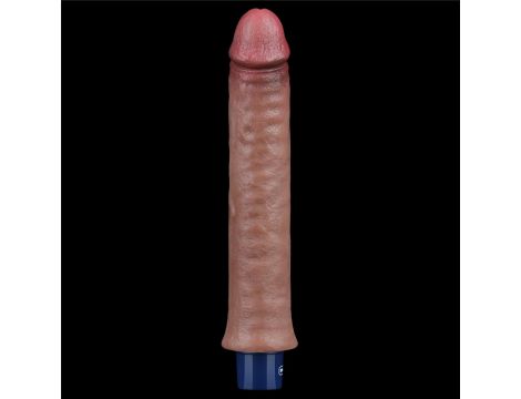 9.5" REAL SOFTEE Rechargeable Silicone Vibrating Dildo - 5