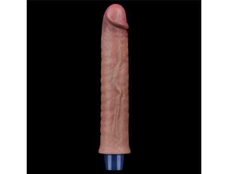 9.5" REAL SOFTEE Rechargeable Silicone Vibrating Dildo - 7