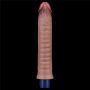 9.5" REAL SOFTEE Rechargeable Silicone Vibrating Dildo - 7