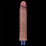 9.5" REAL SOFTEE Rechargeable Silicone Vibrating Dildo - 8