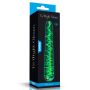 Glow-in-the-dark Twilight Gleam Glass Dildo - 2