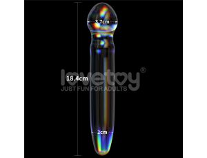 Twilight Gleam Glass Dildo - image 2