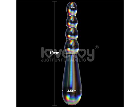 Twilight Gleam Glass Dildo - 2