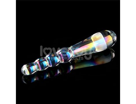 Twilight Gleam Glass Dildo - 3